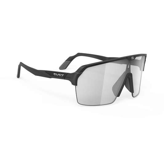 Rudy Project Spinshield Air Eyewear in Black Matte - Impactx Photochromic 2 Laser Black