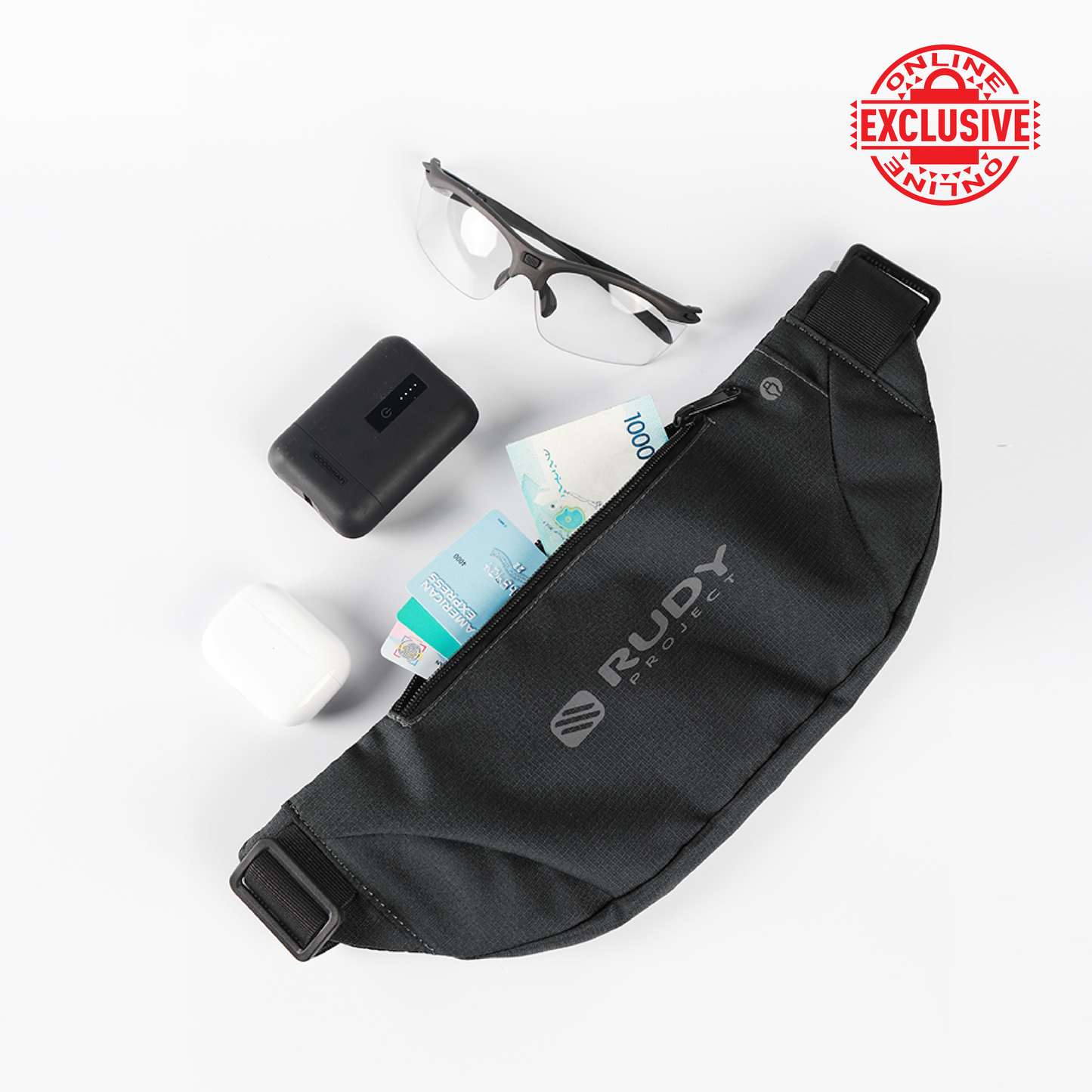 Leggero Belt Bag in Grey