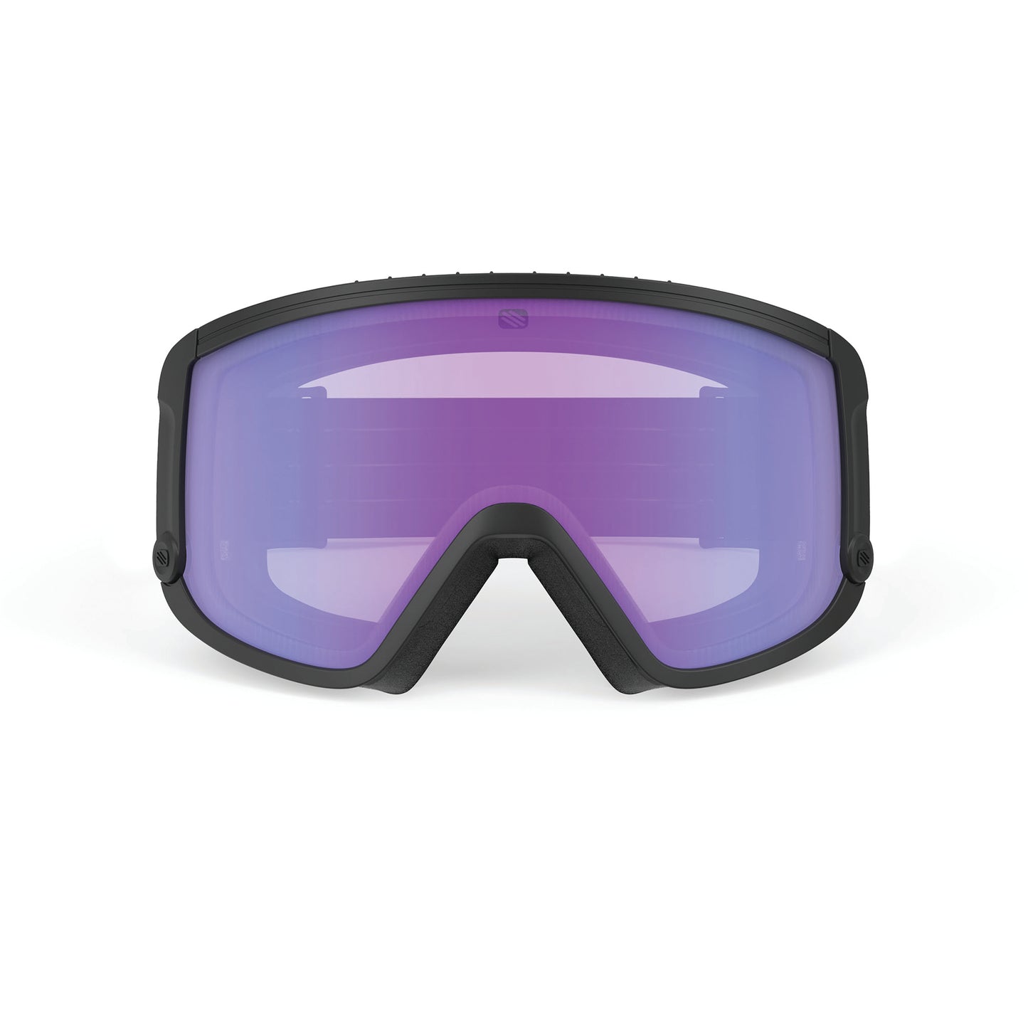 Spincut Rimless Snow Goggle in Black Matte-ImpactX Photochromic Laser Purple Lens
