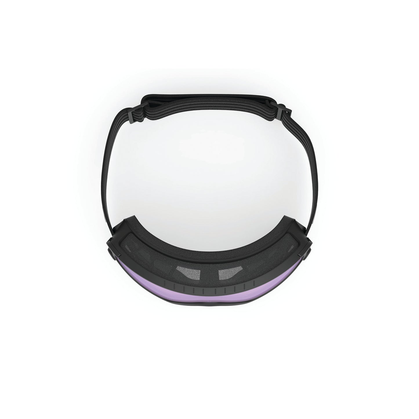 Spincut Rimless Snow Goggle in Black Matte-ImpactX Photochromic Laser Purple Lens