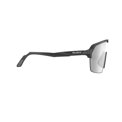 Spinshield Air Eyewear in Black Matte - Impactx Photochromic 2 Laser Black