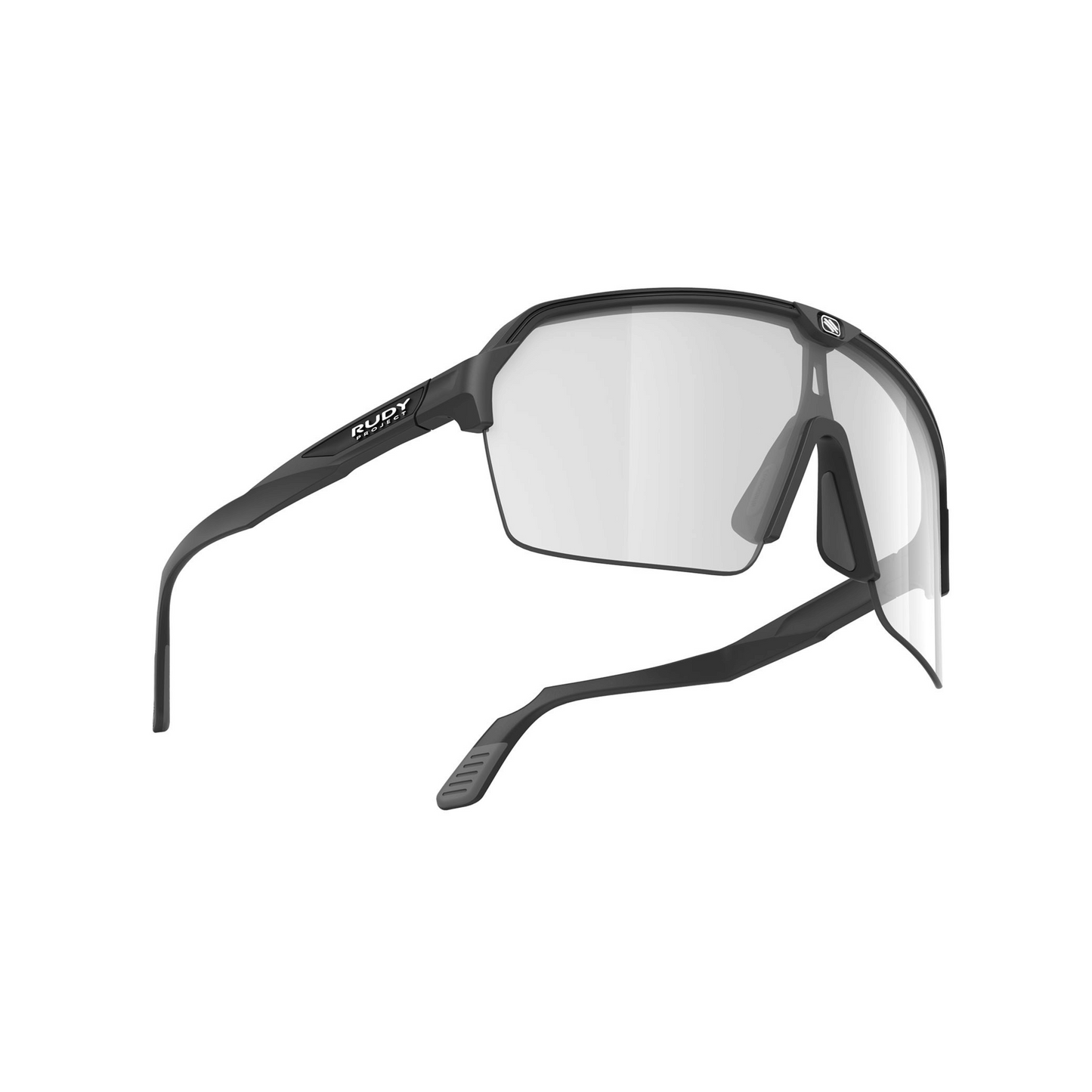 Spinshield Air Eyewear in Black Matte - Impactx Photochromic 2 Laser Black