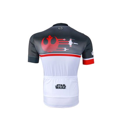 Rudy Project Star Wars Luke Skywalker Resistance Cycling Jersey - White/Black/Red