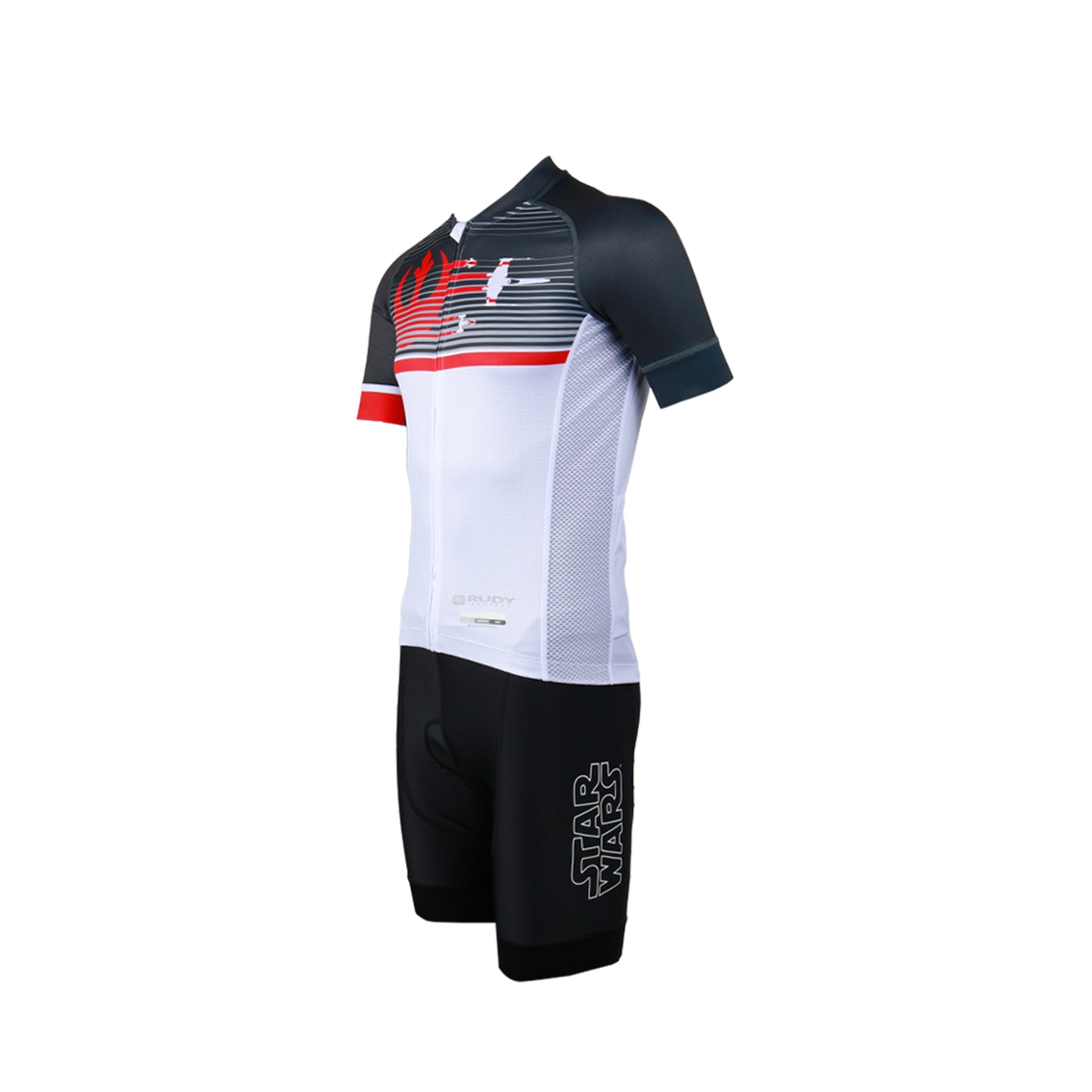Rudy Project Star Wars Luke Skywalker Resistance Cycling Jersey - White/Black/Red
