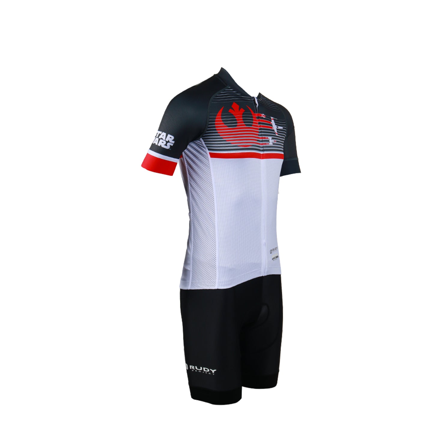 Rudy Project Star Wars Luke Skywalker Resistance Cycling Jersey - White/Black/Red