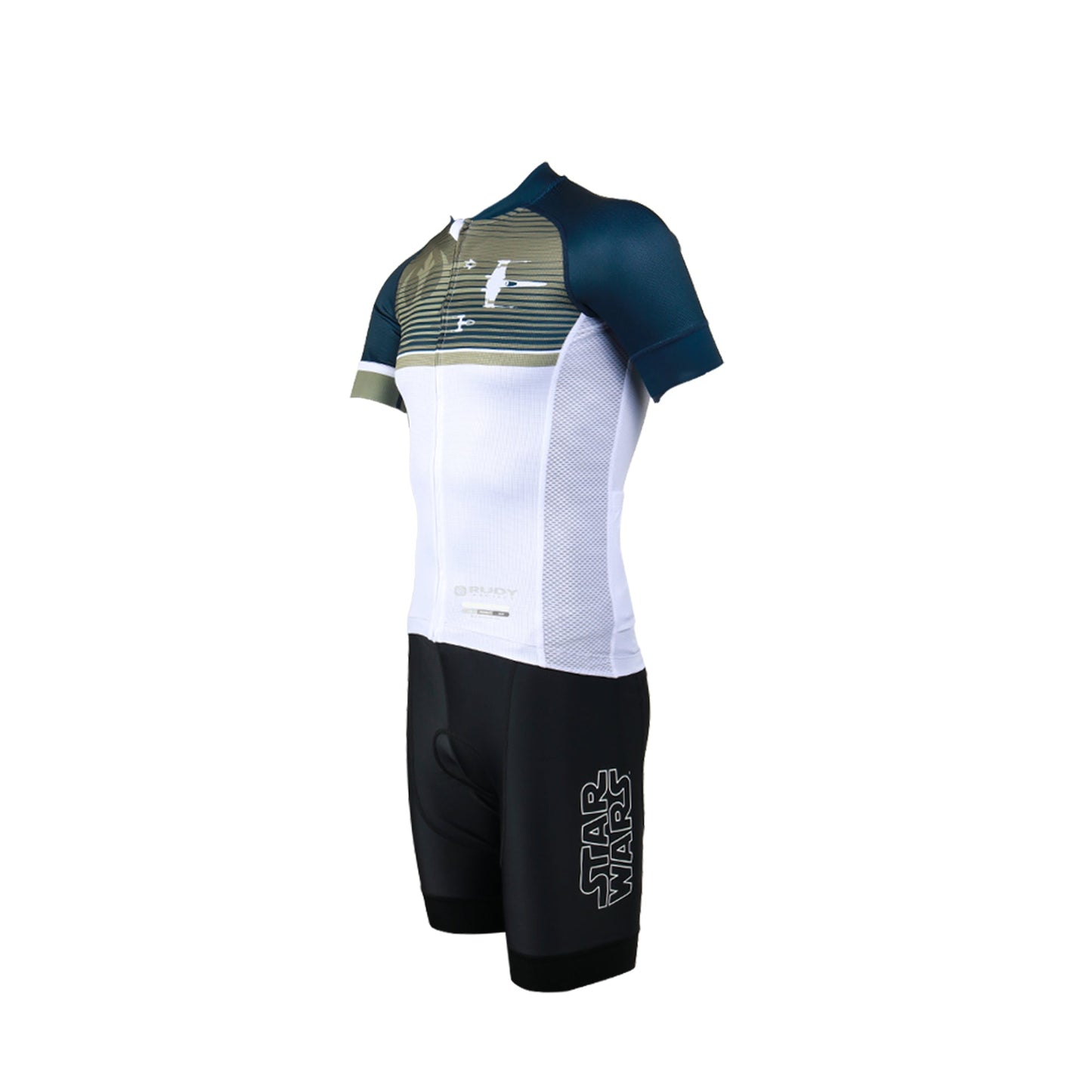 Rudy Project Star Wars Luke Skywalker Resistance Cycling Jersey - Grey/Black/Yellow