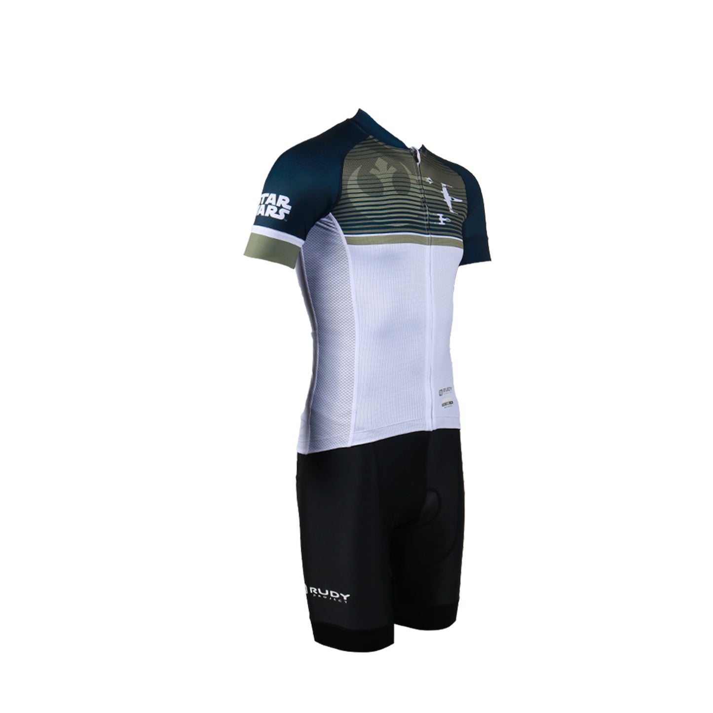 Rudy Project Star Wars Luke Skywalker Resistance Cycling Jersey - Grey/Black/Yellow
