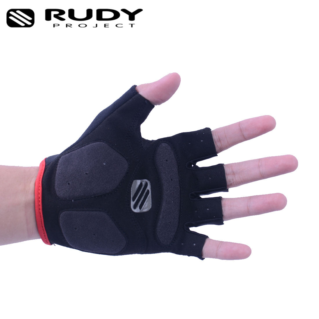 Cycling Gloves in Black/Red