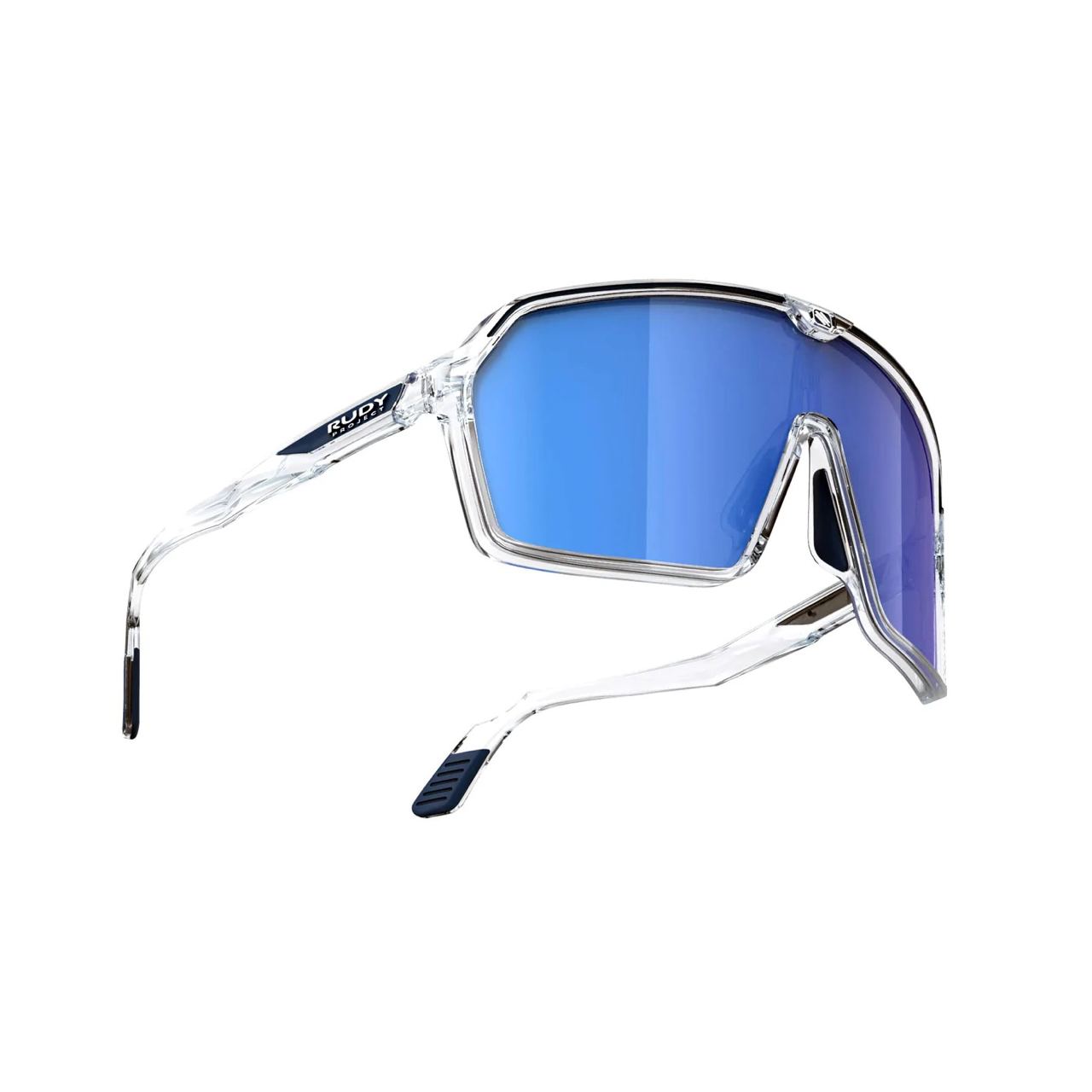Rudy Project Performance Eyewear Spinshield Crystal Gloss in Multilaser Blue