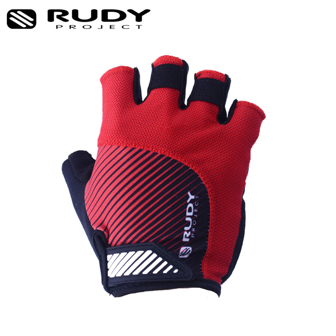Cycling Gloves in Red/Black