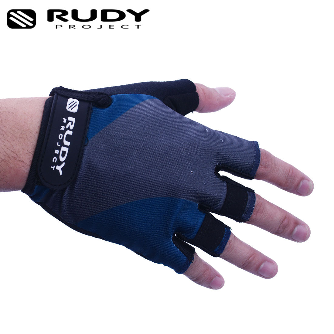 Cycling Gloves in Navy/Grey