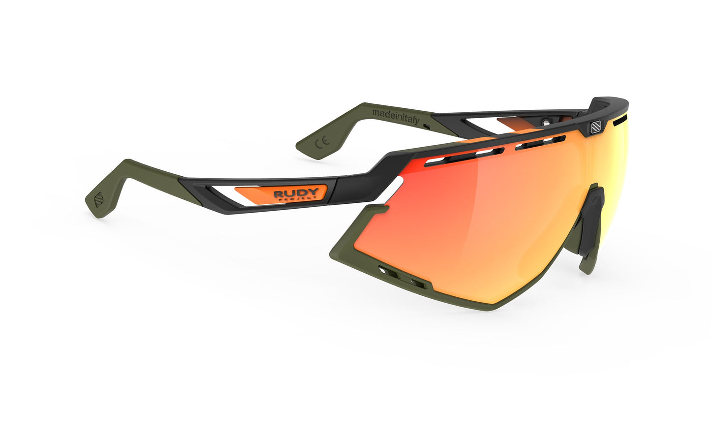 Rudy Project Defender Chromatic Kit Set Olive Green Orange