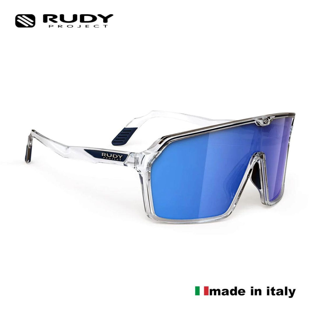 Rudy Project Performance Eyewear Spinshield Crystal Gloss in Multilaser Blue