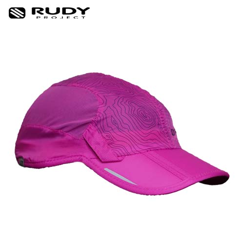 Rudy Project Foldable Caps in Icon Maps Design for Men and Women Outdoors
