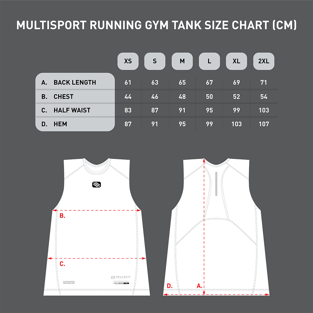 Core Gym Tank Blue