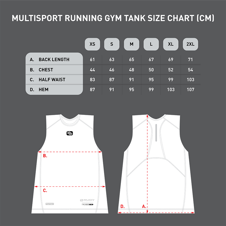 Core Gym Tank Standard Black