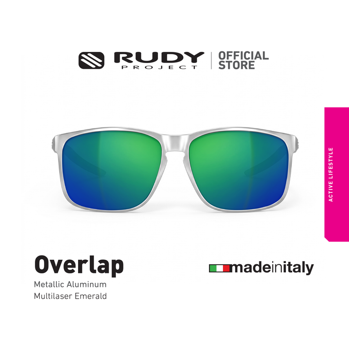 Overlap Sports Metallic Grey Multilaser Lens