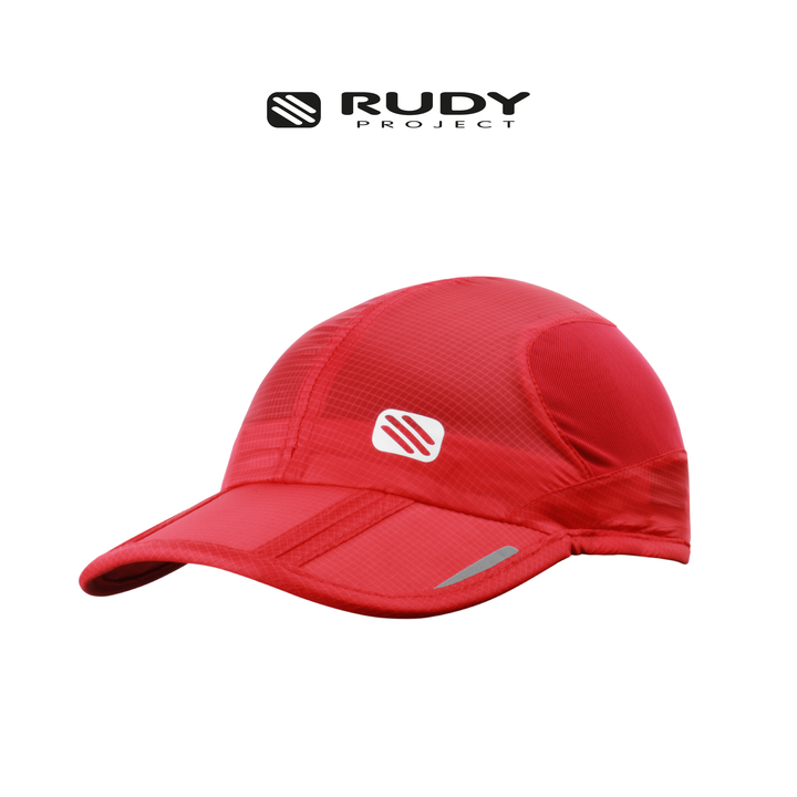 Emblem Logo Foldable Cap Red