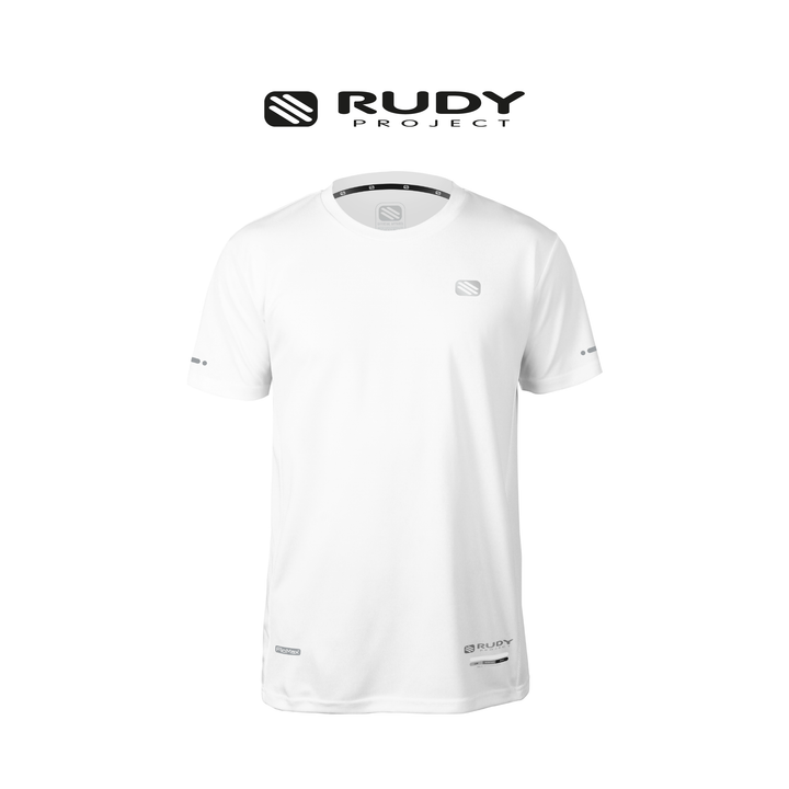 Emblem Logo Active Tee White