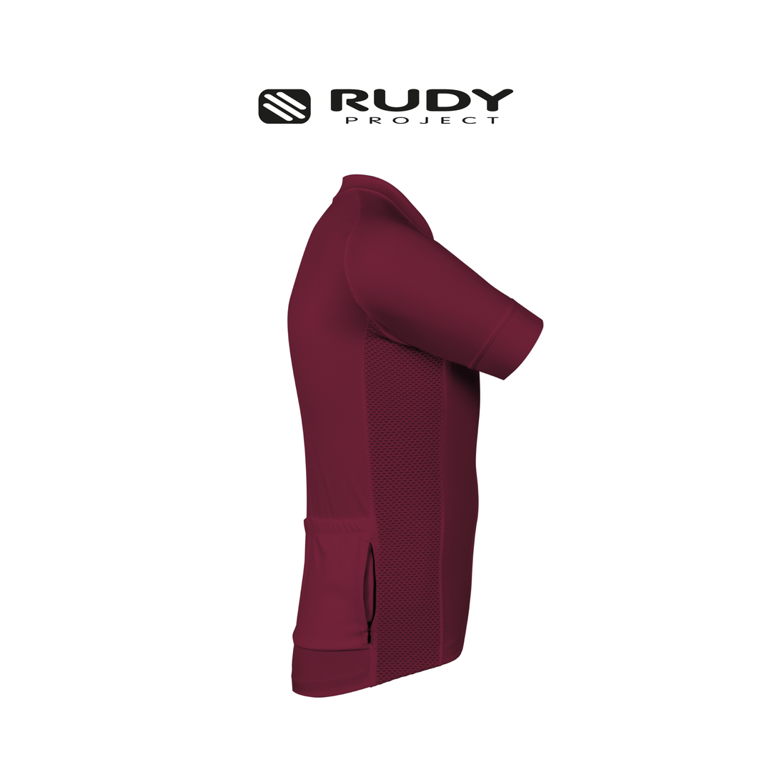 Core Cycling Jersey Maroon