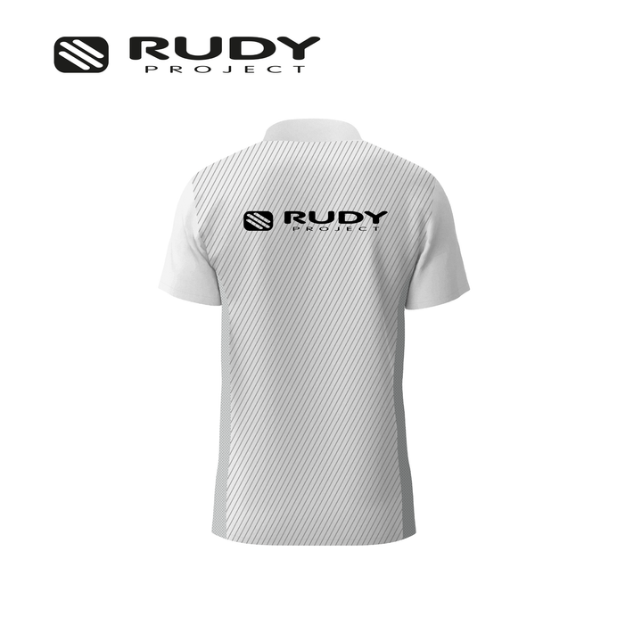 Fitwear Active Polo White Grey
