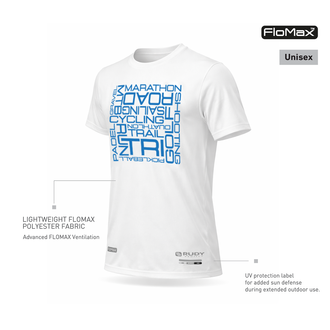 Cube Active Tee White