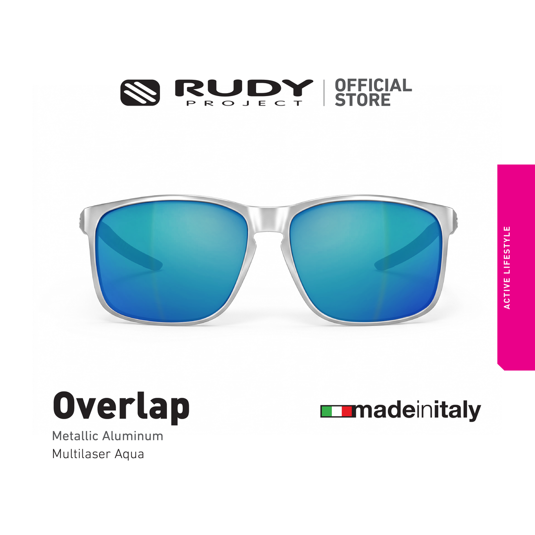 Overlap Sports Metallic Grey Multilaser Lens