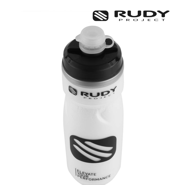 Emblem Insulated Water Bottle White