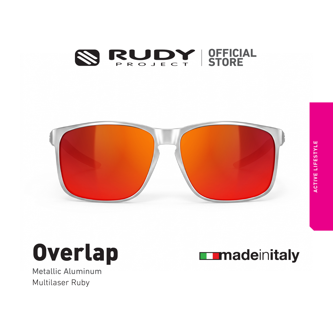 Overlap Sports Metallic Grey Multilaser Lens