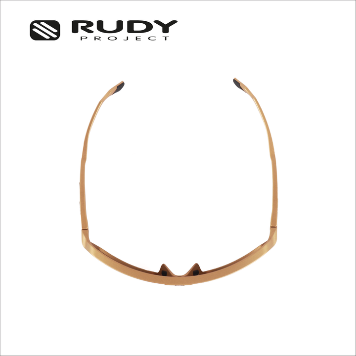 Spinshield Eyewear in Matte Gold / Bronze
