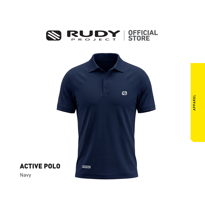 Emblem Logo Active Polo Navy Blue