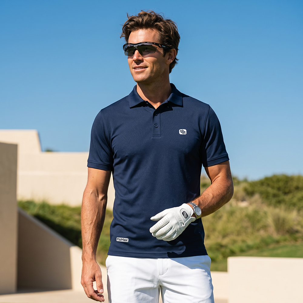 Emblem Logo Active Polo Navy Blue