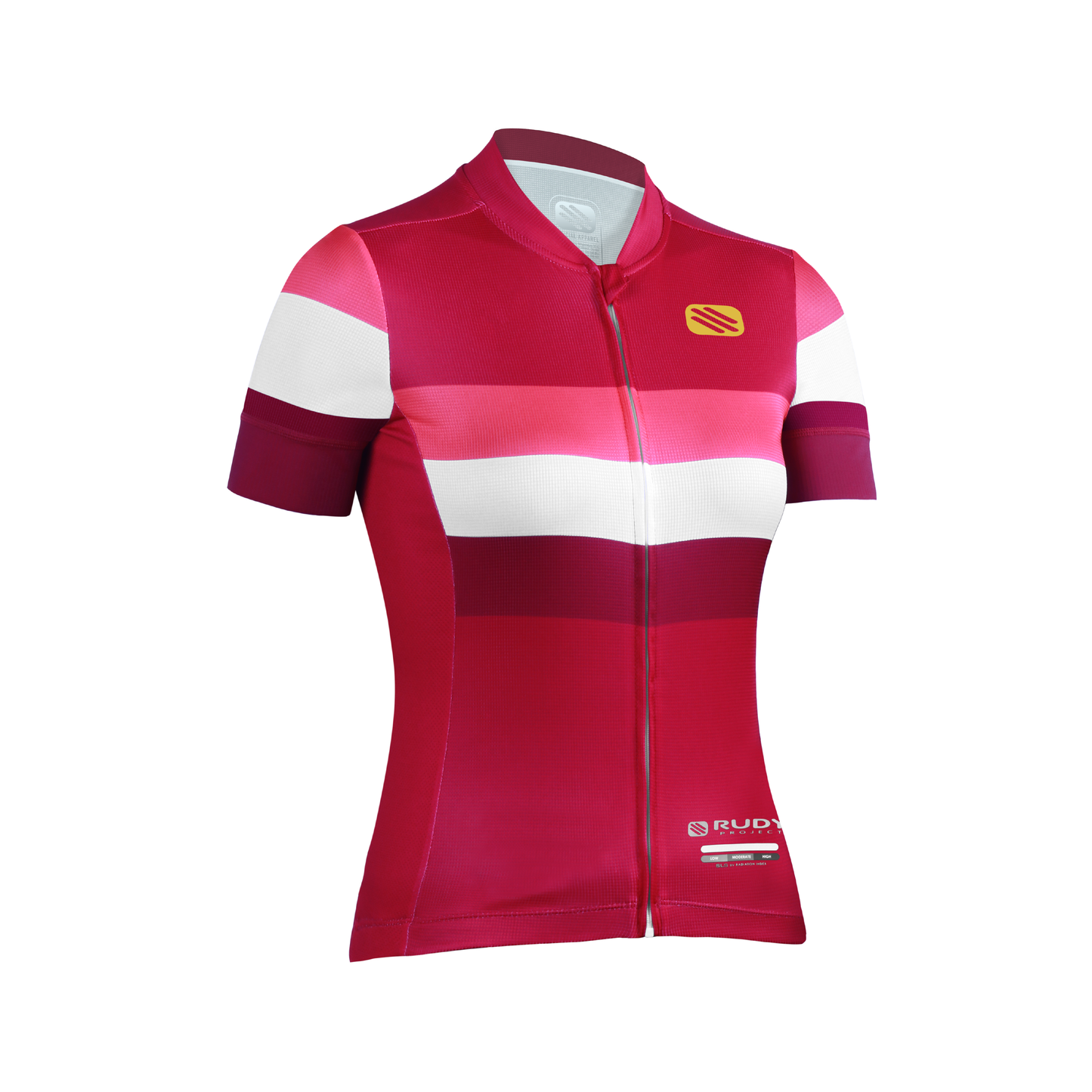 Rudy Project Women's Vintage Cycling Jersey in Red Pink
