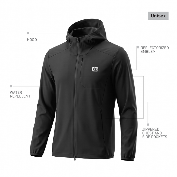 Mist Performance Jacket in Black