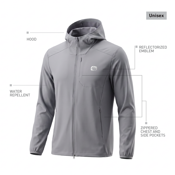 Mist Performance Jacket in Grey