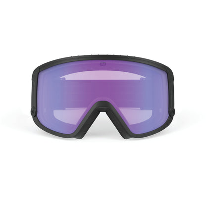 Spincut Rimless Snow Goggle in Black Matte-ImpactX Photochromic Laser Purple Lens