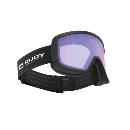 Spincut Rimless Snow Goggle in Black Matte-ImpactX Photochromic Laser Purple Lens