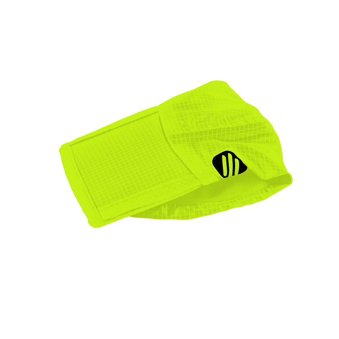 Emblem Logo Foldable Cap Yellow Fluo