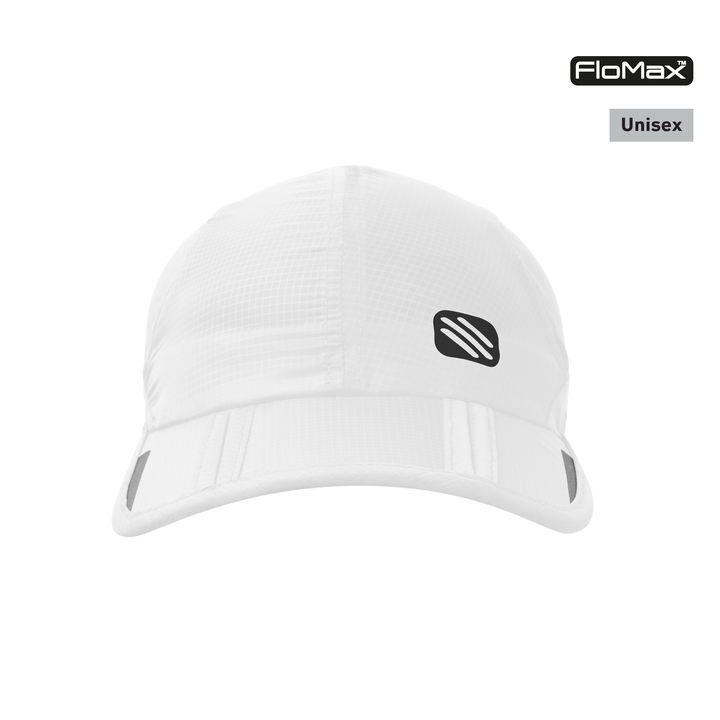 Emblem Logo Foldable Cap White