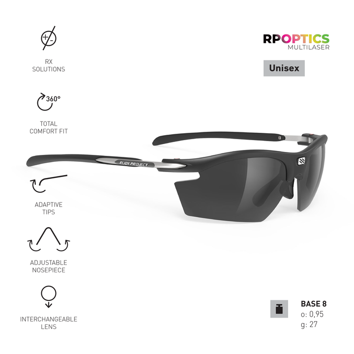Rydon Black Matte Smoke Black