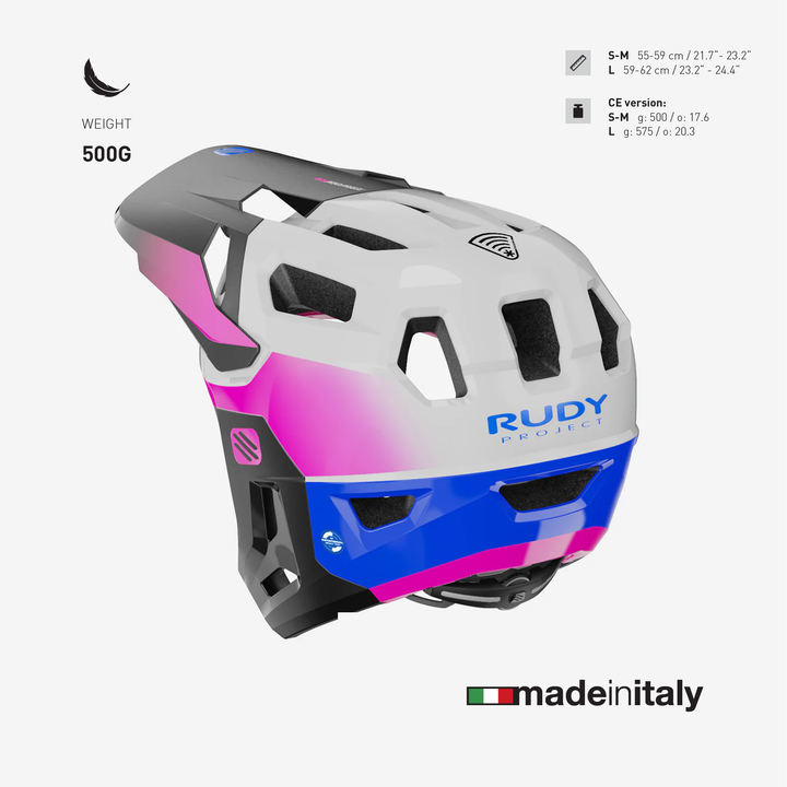 Terraform Pro White-Pink Cyber Blue