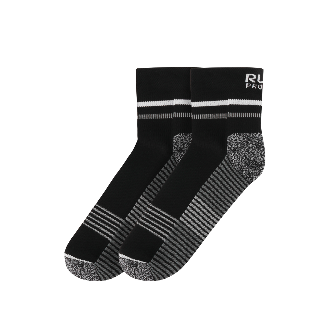 Mid Cut Sports Socks Black