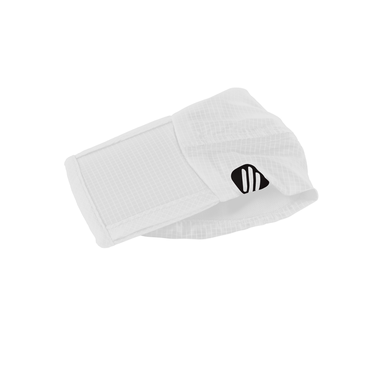 Emblem Logo Foldable Cap White