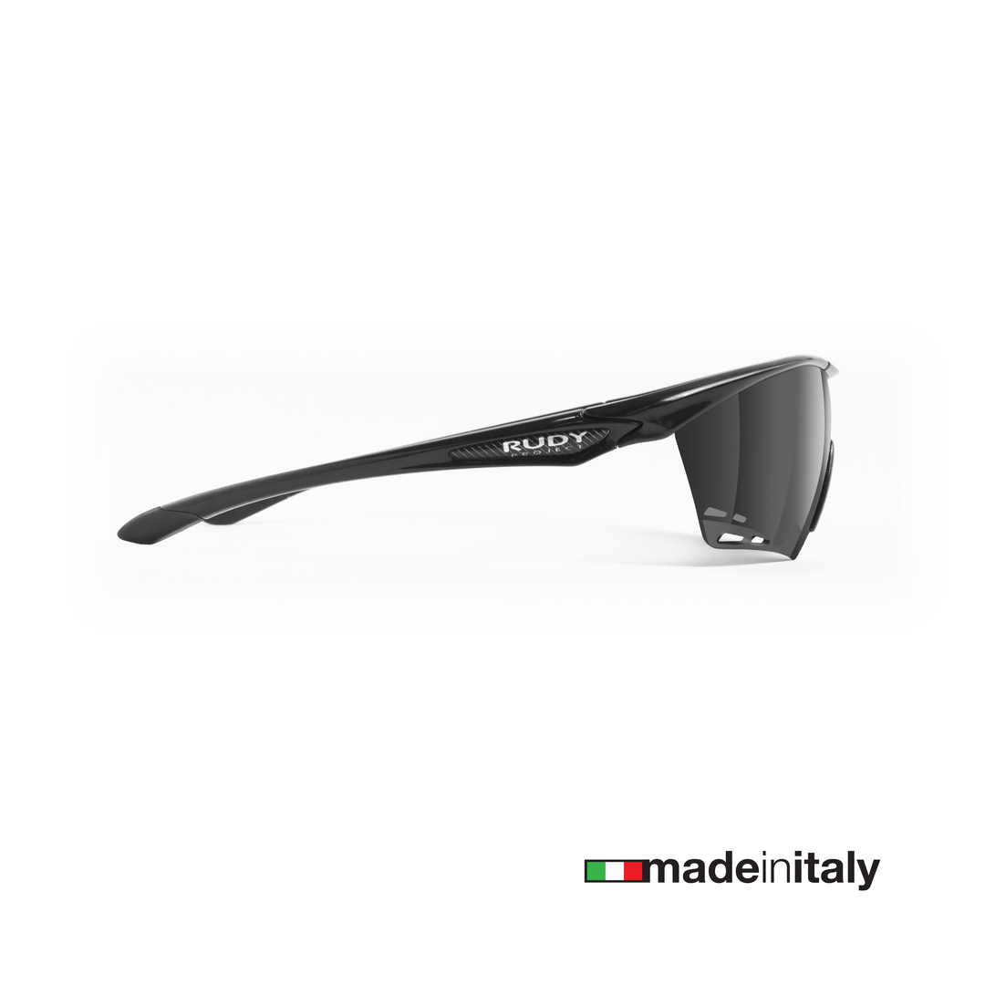 Intron Guard Sports Performance Sunglasses – Black Gloss Smoke Black Set