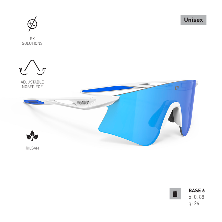Astral White Matte Multilaser Blue