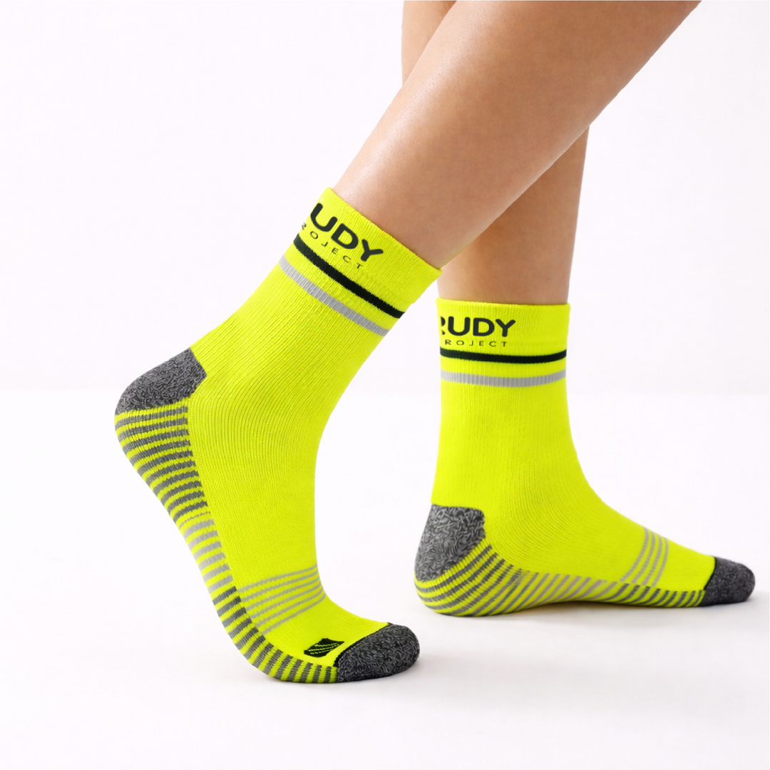 Mid Cut Sports Socks Yellow
