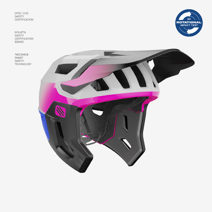 Terraform Pro White-Pink Cyber Blue