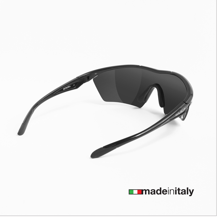 Intron Guard Sports Performance Sunglasses – Black Gloss Smoke Black Set