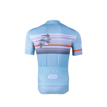 Rudy Project Star Wars Luke Skywalker Bright Pilot Cycling Jersey - Light Blue