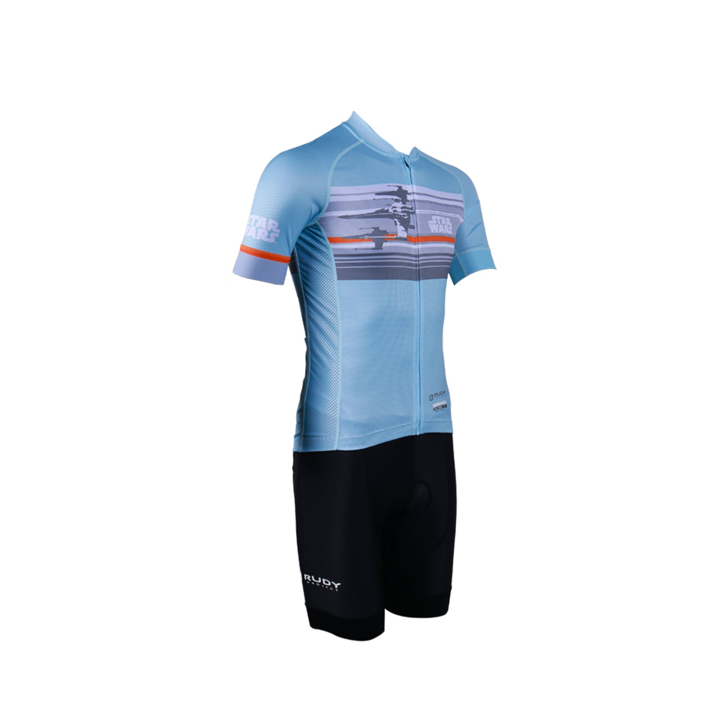 Rudy Project Star Wars Luke Skywalker Bright Pilot Cycling Jersey - Light Blue